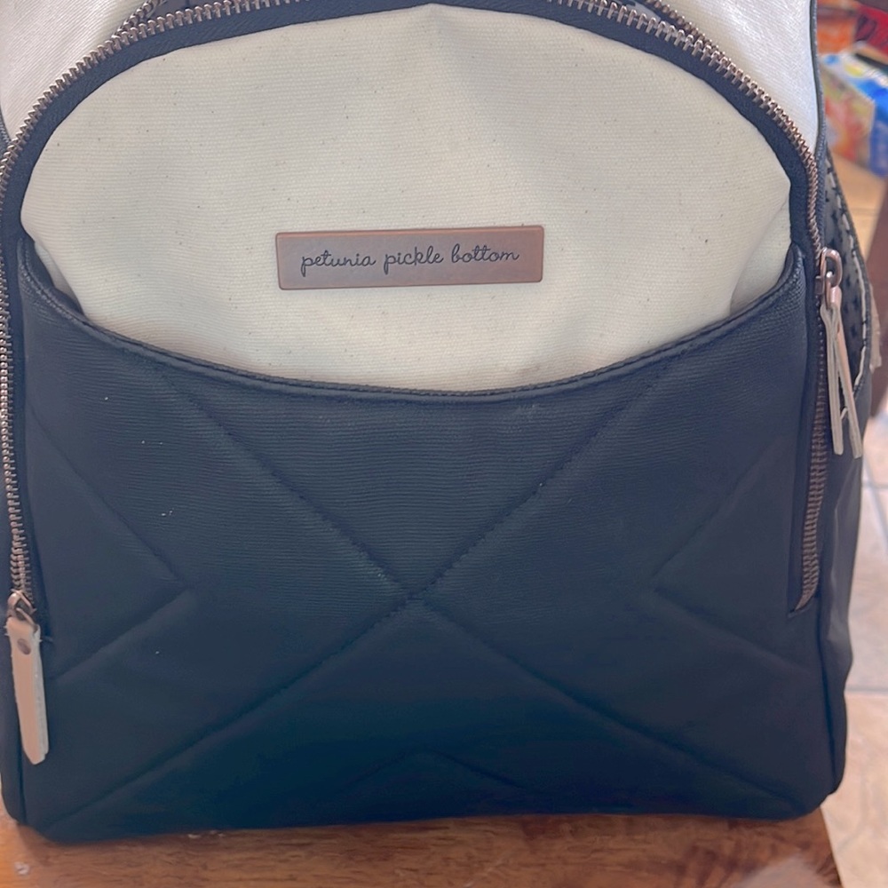 Petunia Pickle Bottom Meta Backpack Black